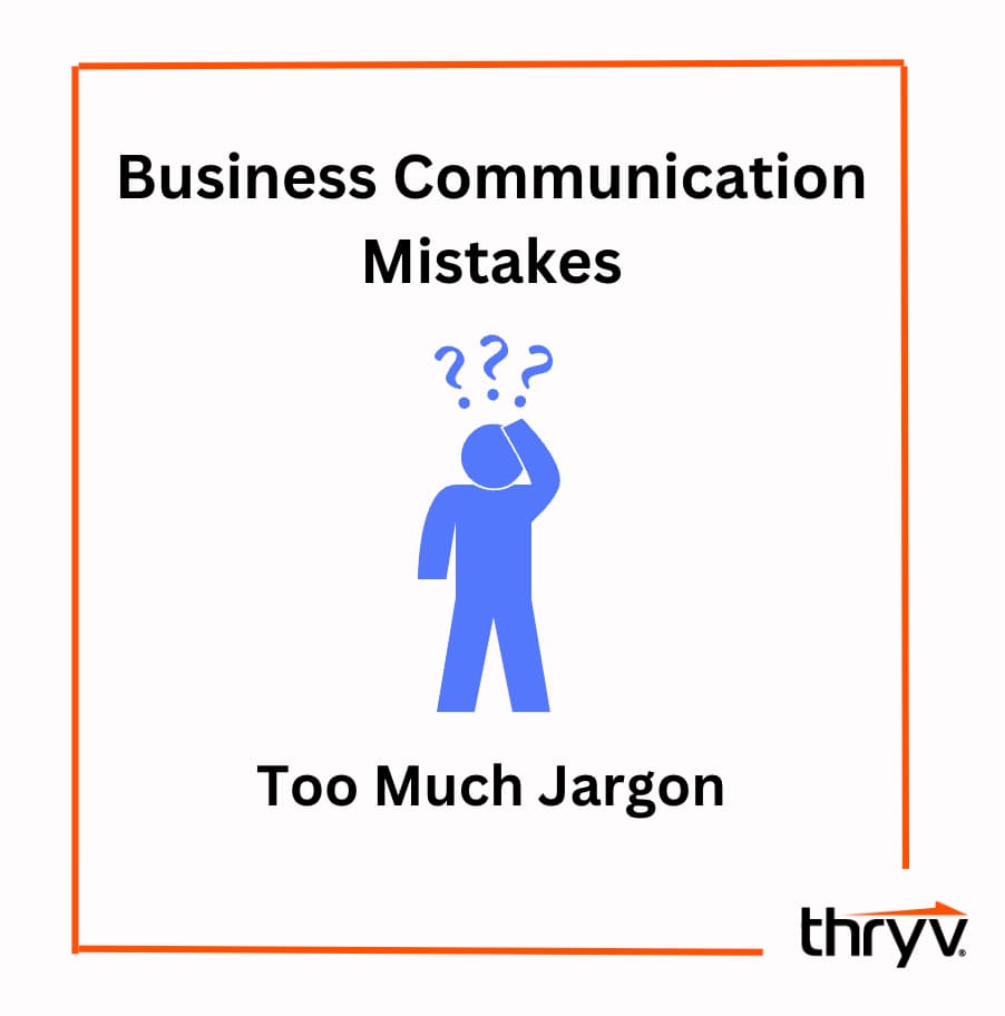 business communication mistake exampel jargon